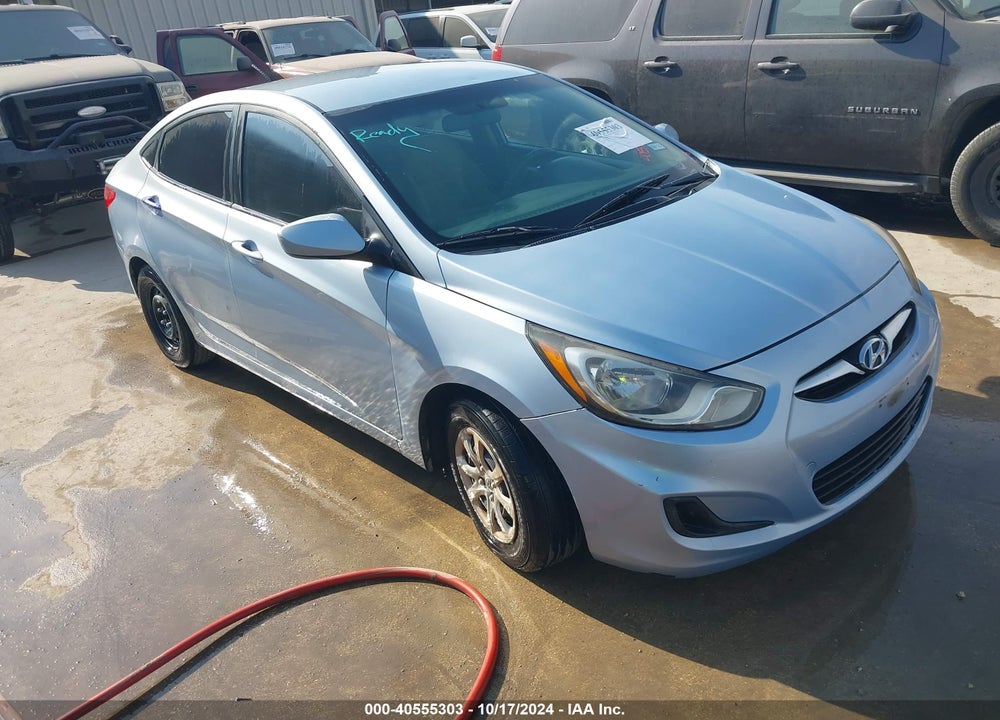 2013 HYUNDAI ACCENT GLS VIN: KMHCT4AEXDU525387