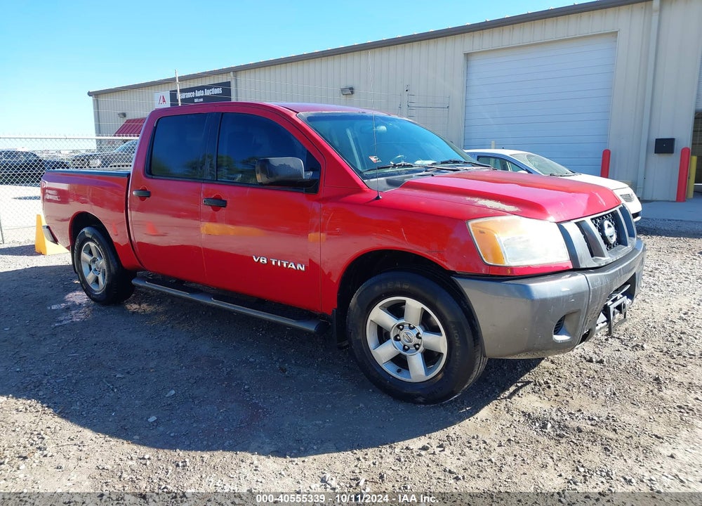 2008 NISSAN TITAN XE VIN: 1N6AA07D98N334257
