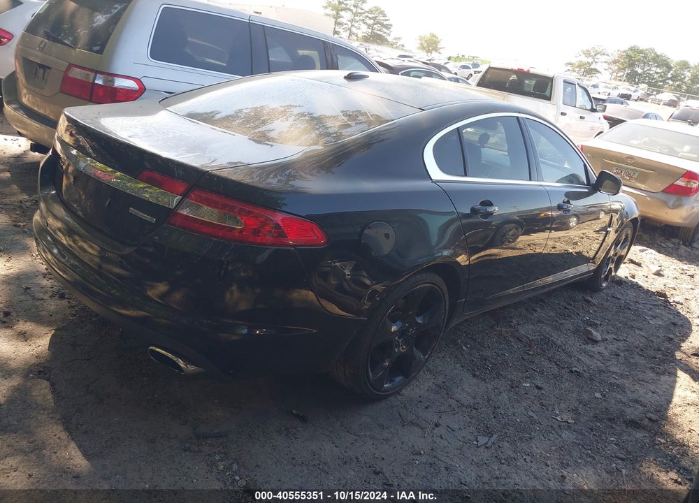 2009 JAGUAR XF SUPERCHARGED VIN: SAJWA07C491R15689