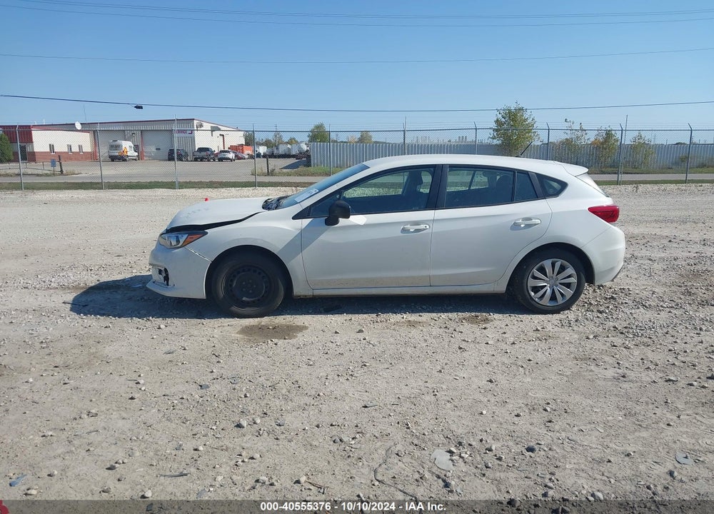2022 SUBARU IMPREZA BASE 5-DOOR VIN: 4S3GTAB6XN3705505