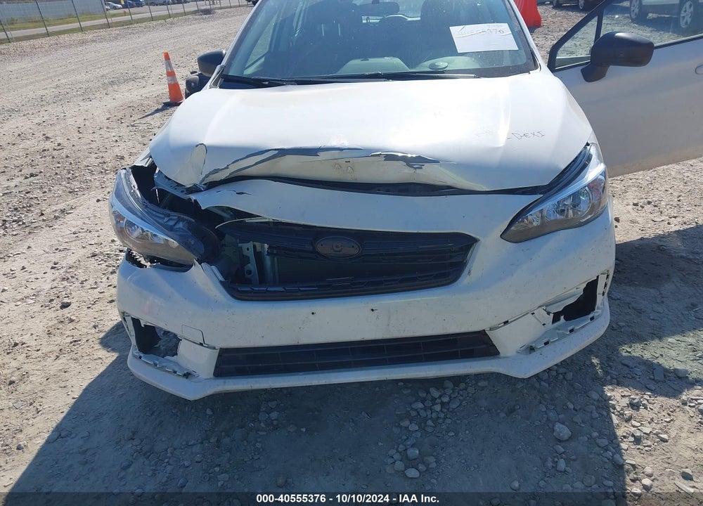 2022 SUBARU IMPREZA BASE 5-DOOR VIN: 4S3GTAB6XN3705505