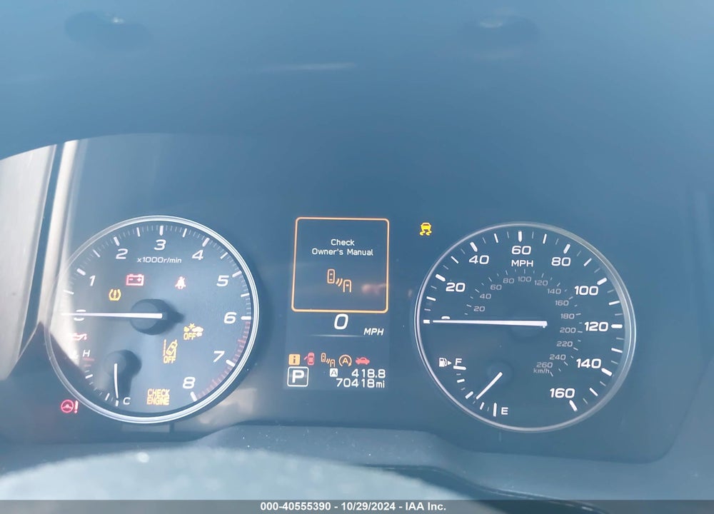 2020 SUBARU OUTBACK PREMIUM VIN: 4S4BTACC3L3219917