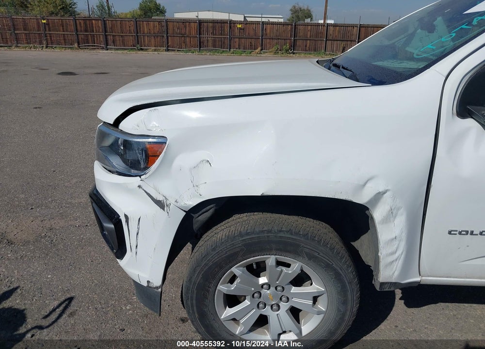 2022 CHEVROLET COLORADO 2WD LONG BOX LT VIN: 1GCHSCEA5N1272691