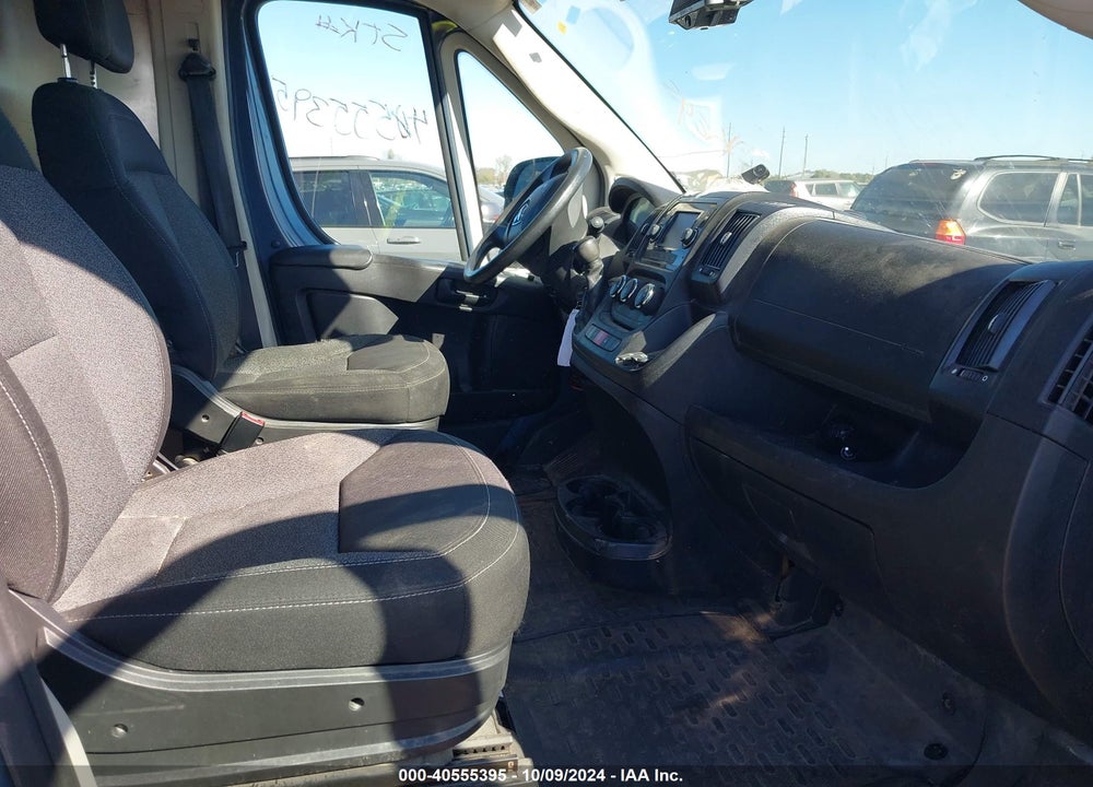 2019 RAM PROMASTER 3500 CARGO VAN HIGH ROOF 159 WB EXT VIN: 3C6URVJG2KE548857
