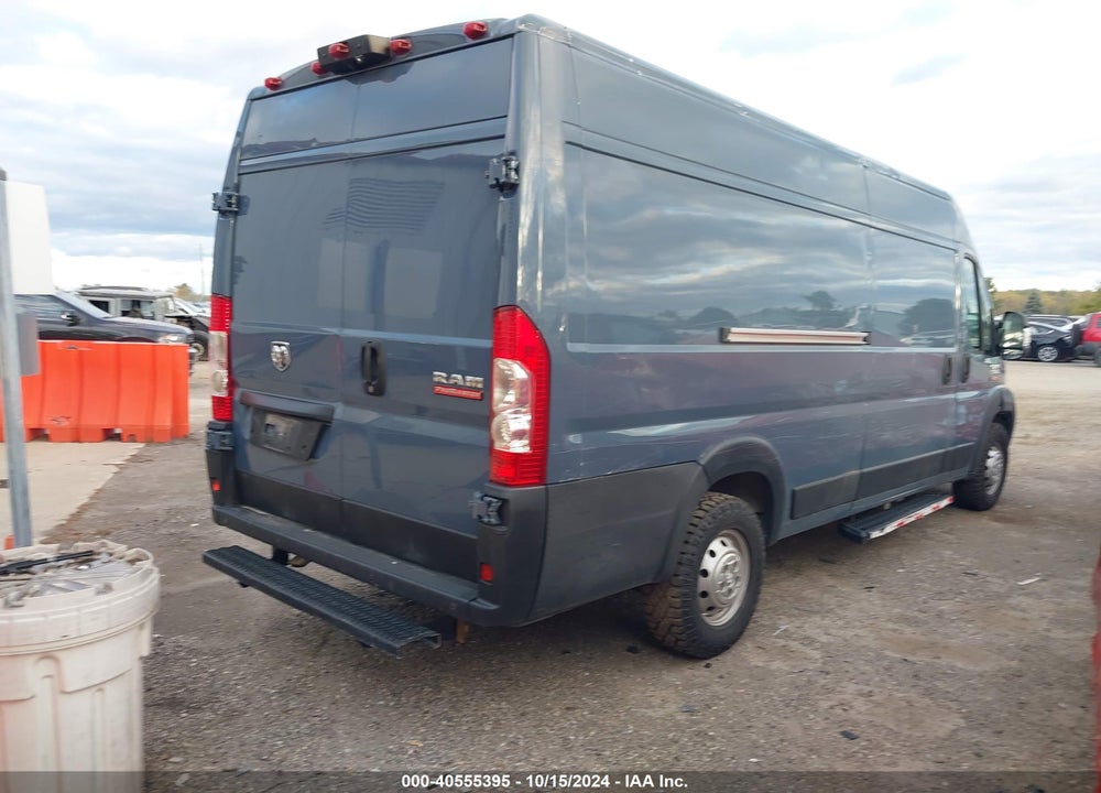2019 RAM PROMASTER 3500 CARGO VAN HIGH ROOF 159 WB EXT VIN: 3C6URVJG2KE548857