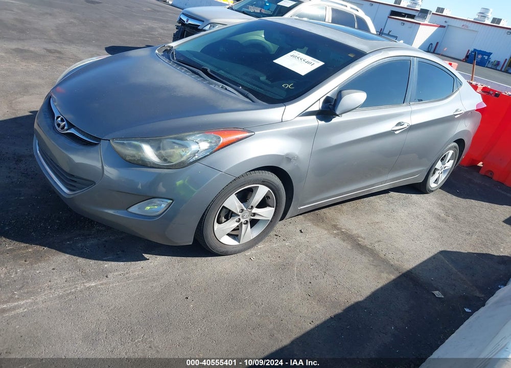 2013 HYUNDAI ELANTRA GLS VIN: 5NPDH4AE8DH206705