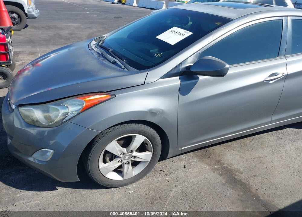 2013 HYUNDAI ELANTRA GLS VIN: 5NPDH4AE8DH206705