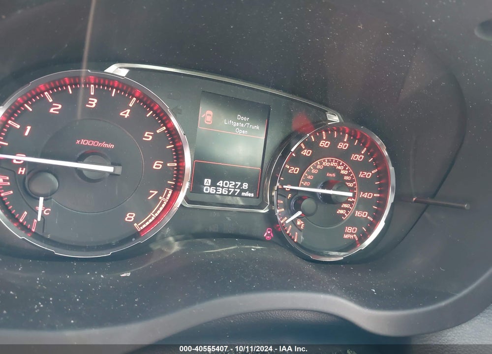 2015 SUBARU WRX PREMIUM VIN: JF1VA1D63F9813270