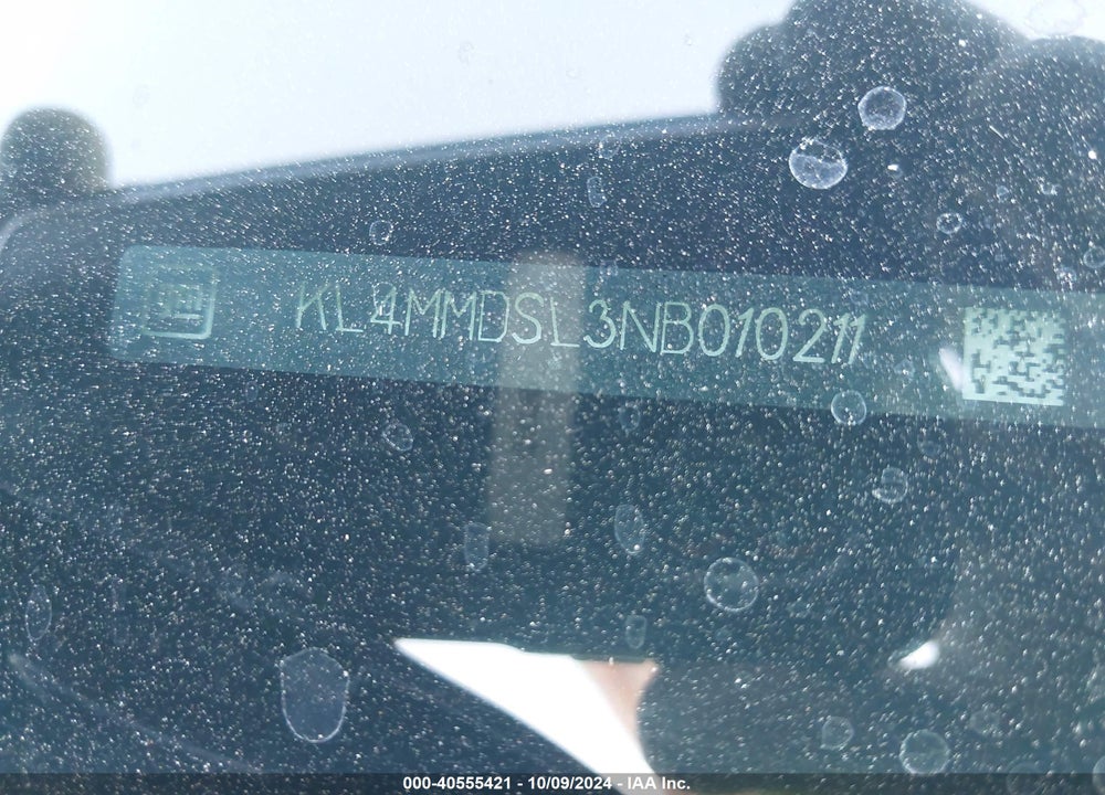 2022 BUICK ENCORE GX FWD SELECT VIN: KL4MMDSL3NB010211