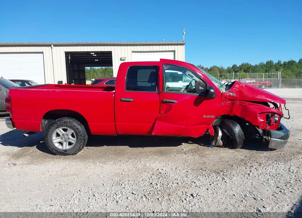 2008 DODGE RAM 1500 ST/SXT VIN: 1D7HA18N08S608502