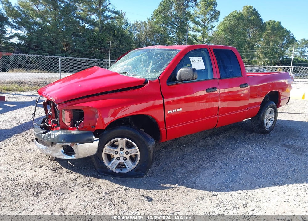 2008 DODGE RAM 1500 ST/SXT VIN: 1D7HA18N08S608502