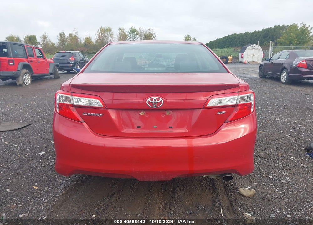 2014 TOYOTA CAMRY SE VIN: 4T1BF1FK6EU761715