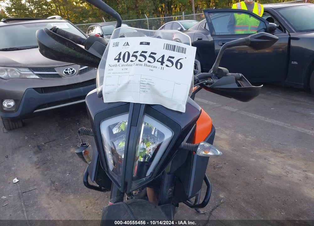 2020 KTM 390 ADVENTURE VIN: MD2JGJ403LC205910