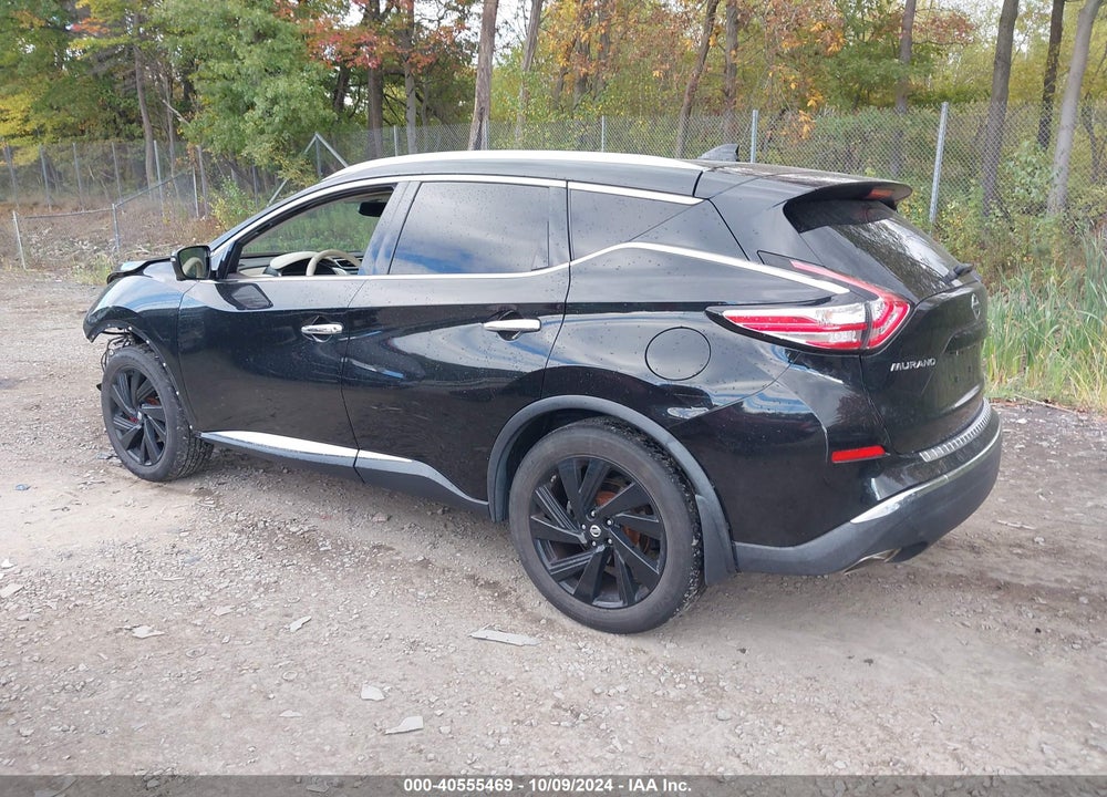 2018 NISSAN MURANO PLATINUM VIN: 5N1AZ2MG6JN154113