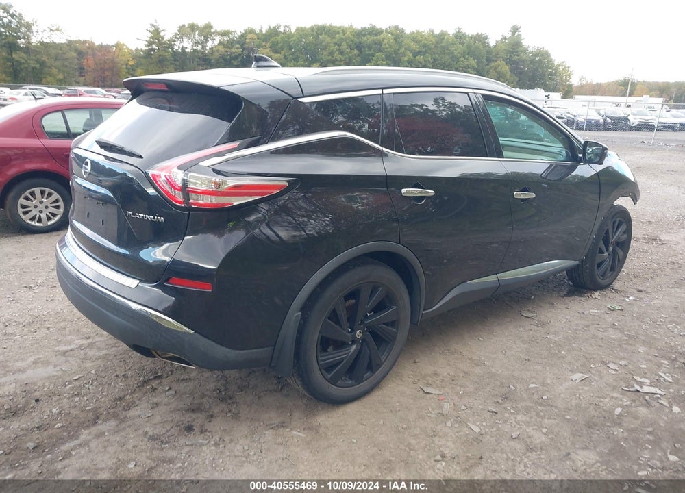 2018 NISSAN MURANO PLATINUM VIN: 5N1AZ2MG6JN154113