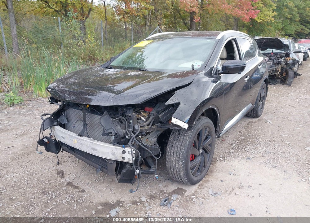 2018 NISSAN MURANO PLATINUM VIN: 5N1AZ2MG6JN154113