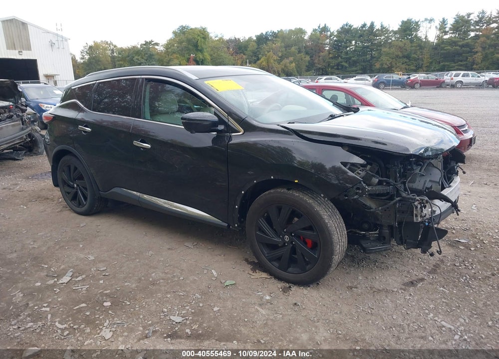 2018 NISSAN MURANO PLATINUM VIN: 5N1AZ2MG6JN154113