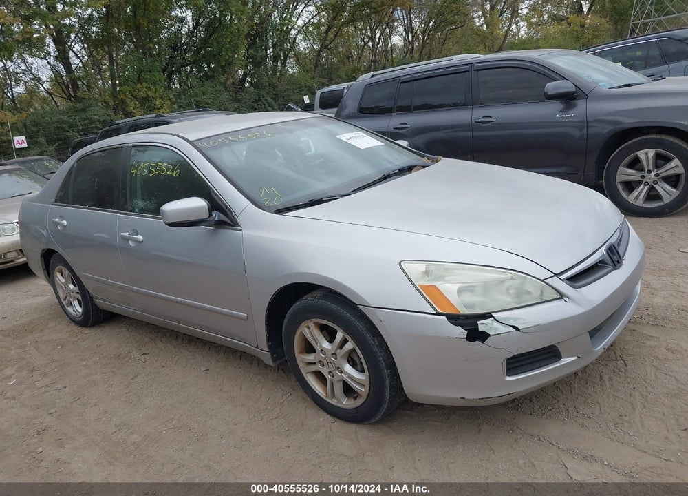2007 HONDA ACCORD 2.4 SE VIN: 1HGCM56367A095105