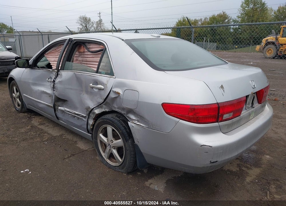 2005 HONDA ACCORD 2.4 EX VIN: 1HGCM56855A009338