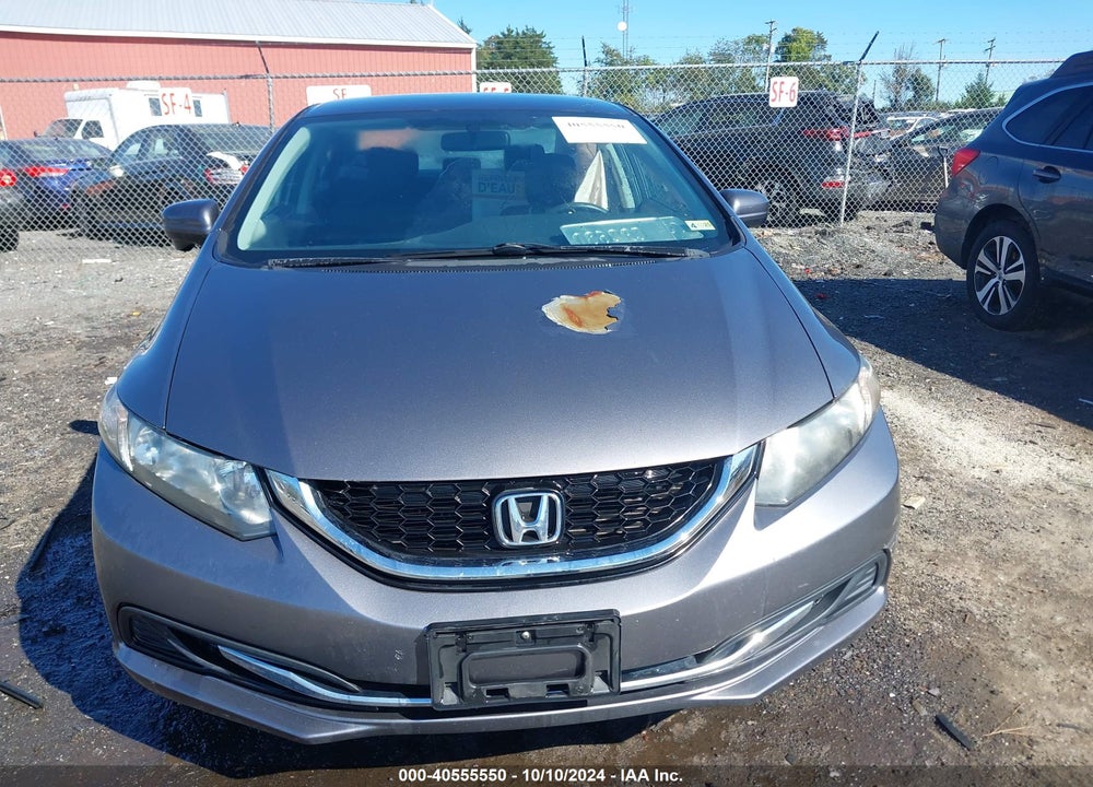 2015 HONDA CIVIC SE VIN: 19XFB2F73FE023535