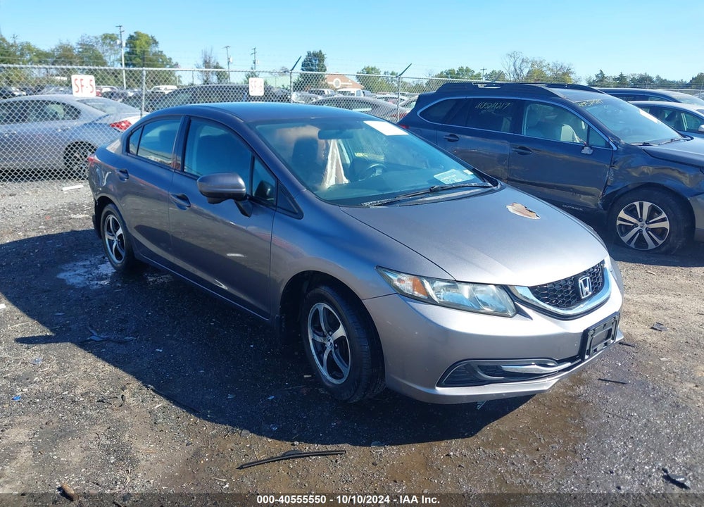 2015 HONDA CIVIC SE VIN: 19XFB2F73FE023535