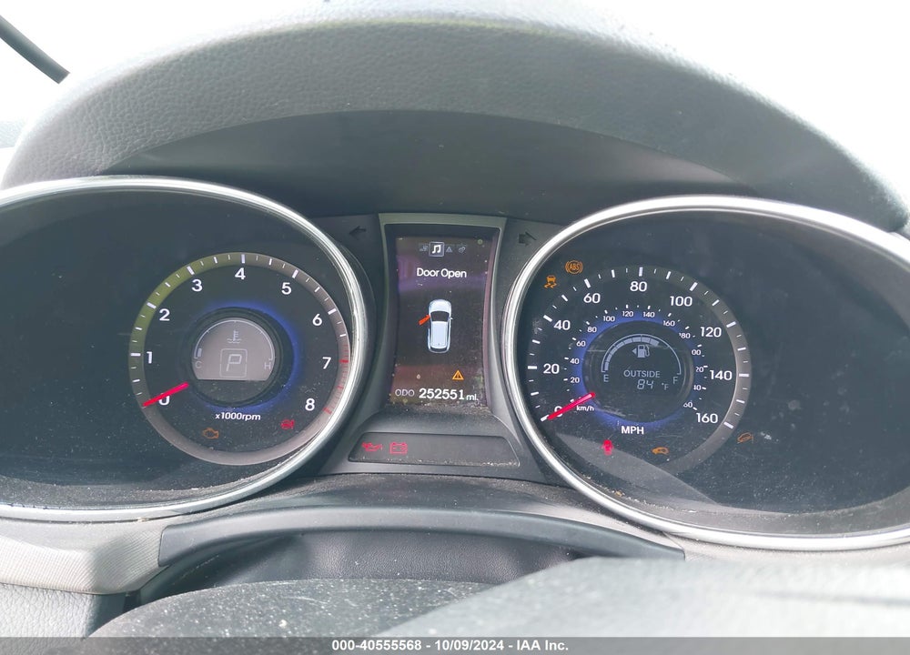 2013 HYUNDAI SANTA FE SPORT 2.0T VIN: 5XYZU3LA0DG044551