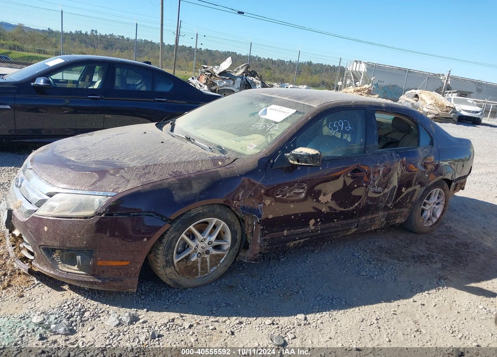 2011 FORD FUSION S VIN: 3FAHP0GA6BR226680
