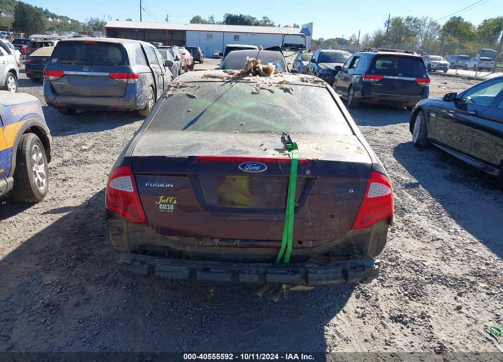 2011 FORD FUSION S VIN: 3FAHP0GA6BR226680