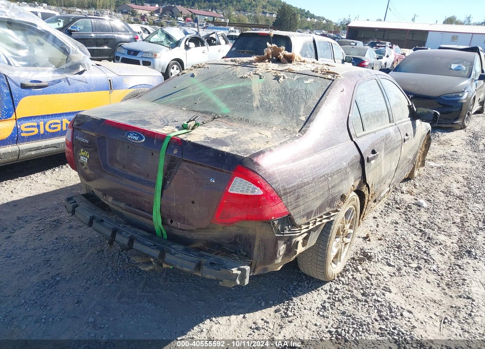 2011 FORD FUSION S VIN: 3FAHP0GA6BR226680