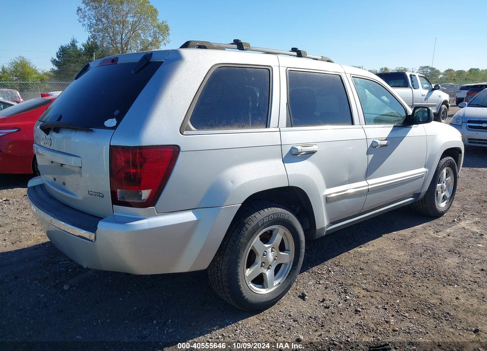 2005 JEEP GRAND CHEROKEE LIMITED VIN: 1J8HR58N95C658839