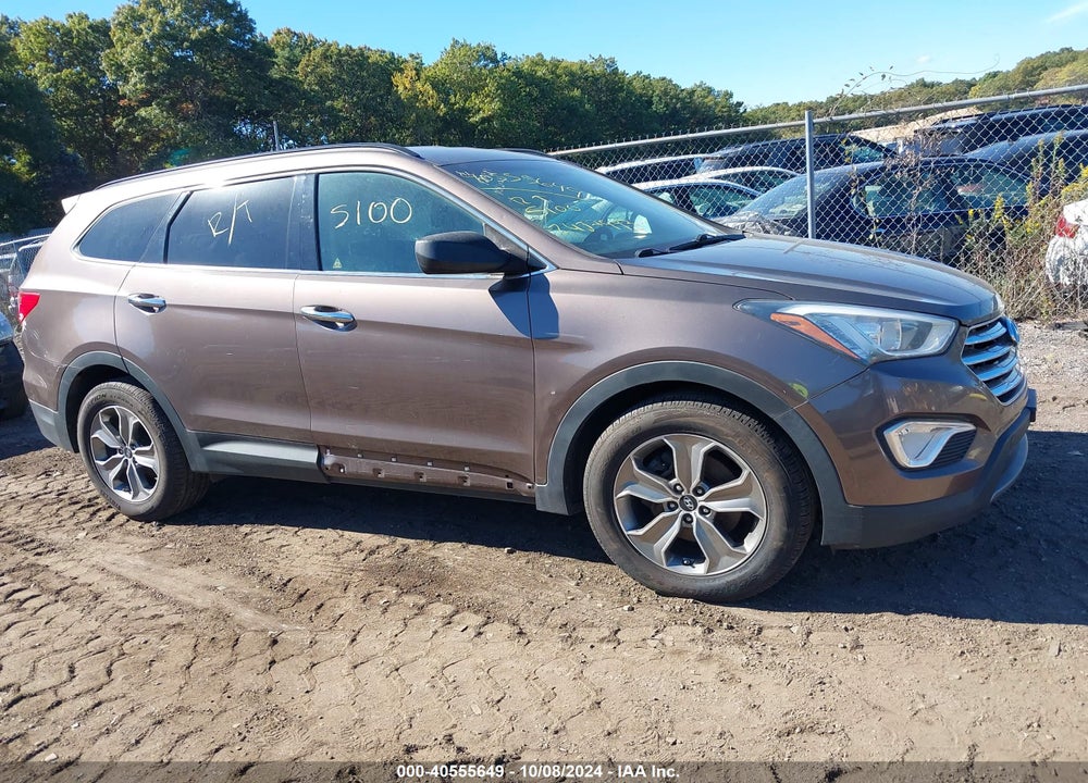 2014 HYUNDAI SANTA FE GLS VIN: KM8SMDHF8EU049200