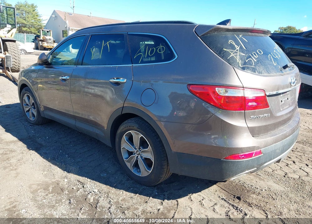 2014 HYUNDAI SANTA FE GLS VIN: KM8SMDHF8EU049200