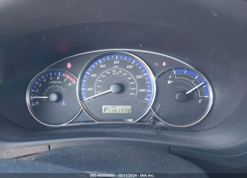 2011 SUBARU FORESTER 2.5X VIN: JF2SHABC6BH763094