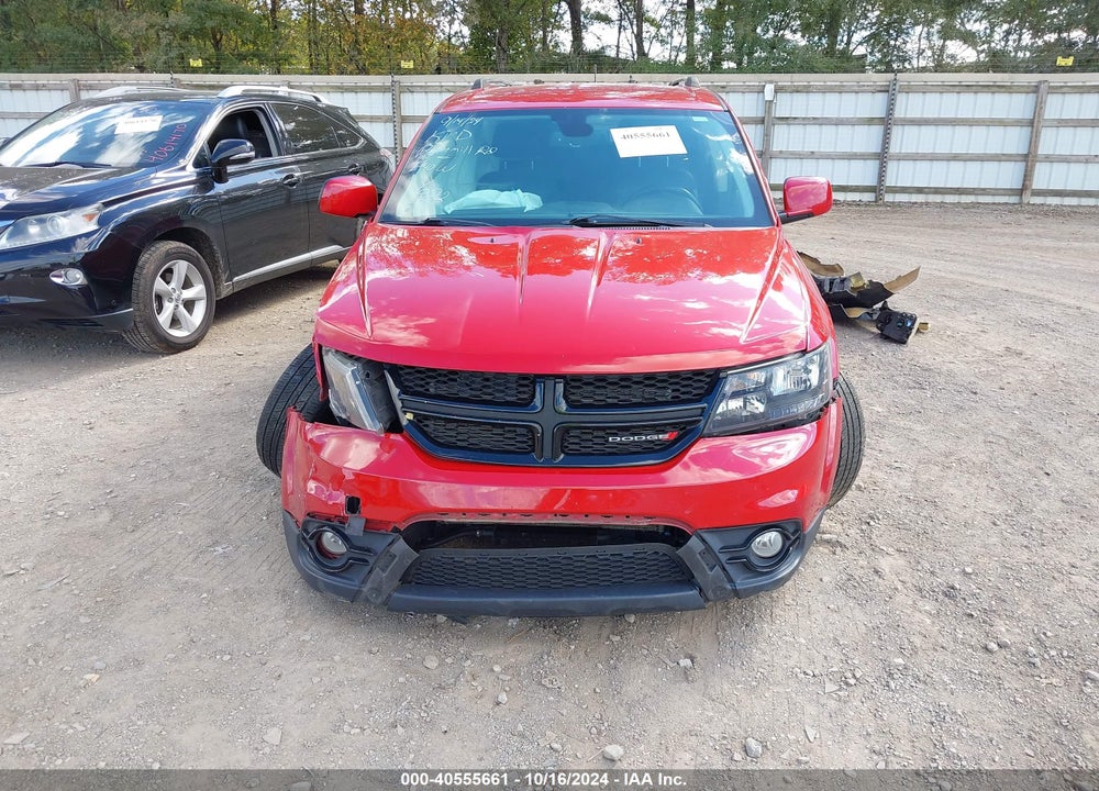 2018 DODGE JOURNEY CROSSROAD VIN: 3C4PDCGG7JT352181