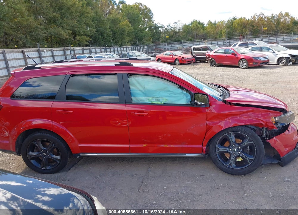 2018 DODGE JOURNEY CROSSROAD VIN: 3C4PDCGG7JT352181