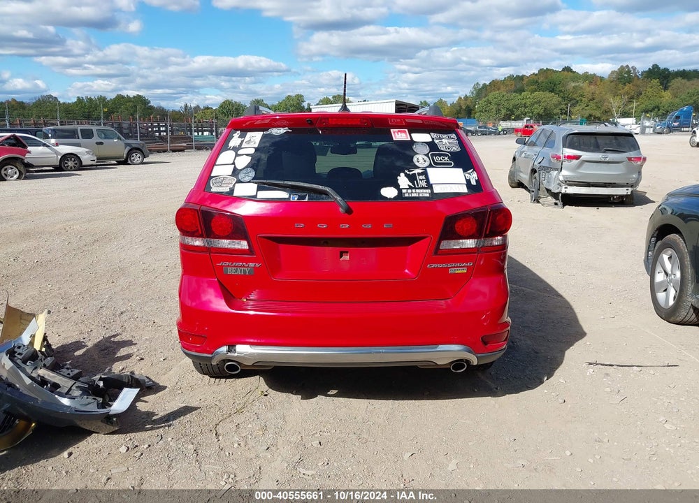 2018 DODGE JOURNEY CROSSROAD VIN: 3C4PDCGG7JT352181