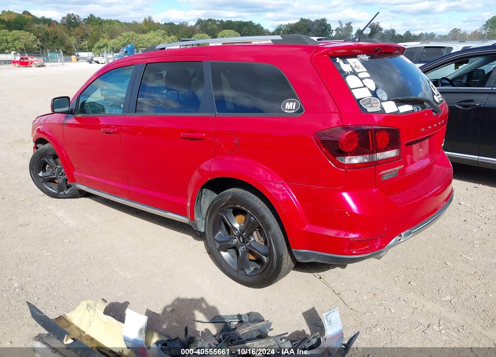 2018 DODGE JOURNEY CROSSROAD VIN: 3C4PDCGG7JT352181