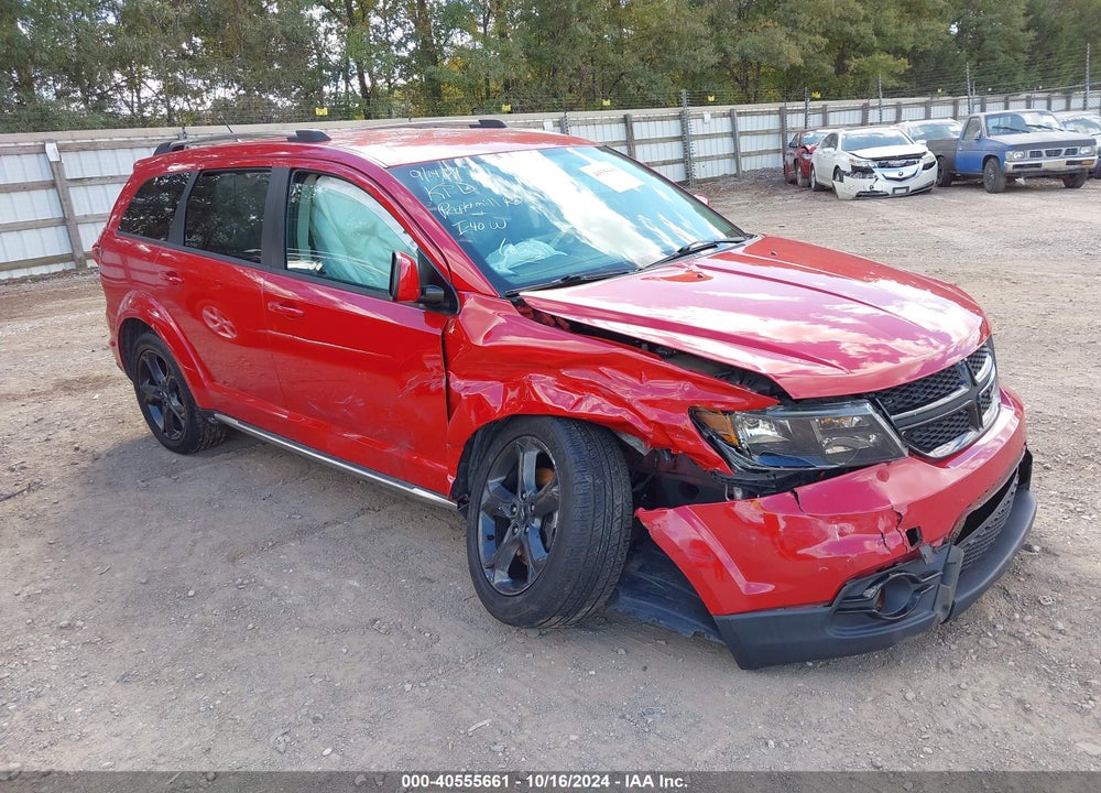 2018 DODGE JOURNEY CROSSROAD VIN: 3C4PDCGG7JT352181