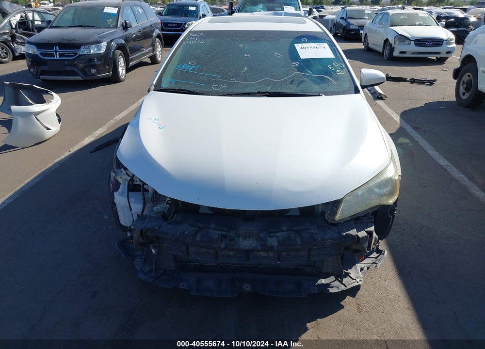 2015 TOYOTA CAMRY SE VIN: 4T1BF1FK8FU080926