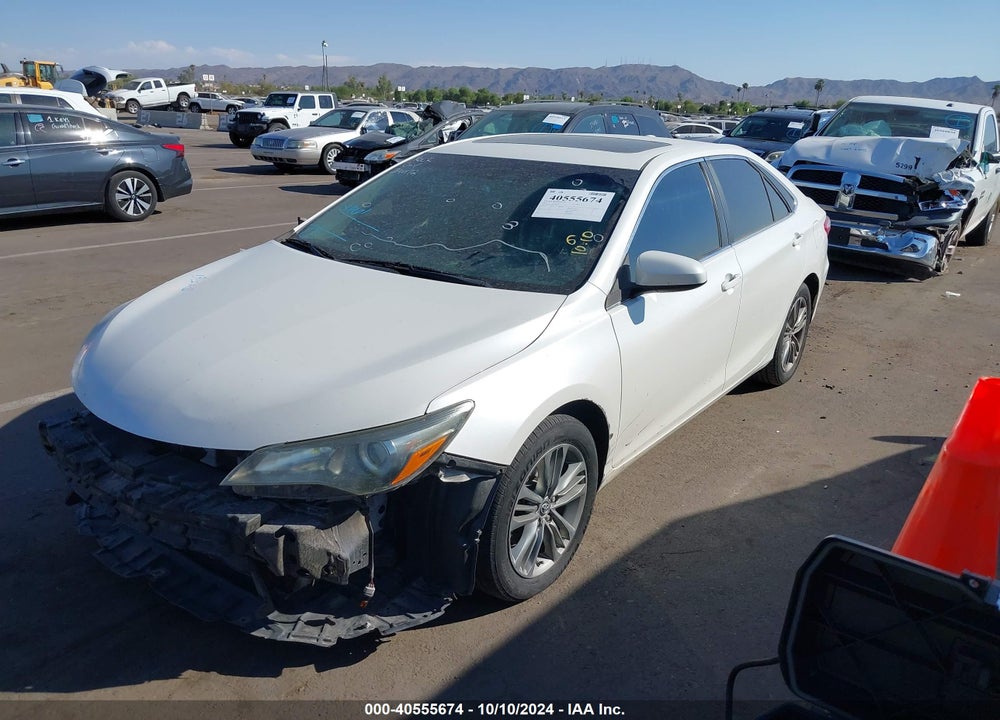 2015 TOYOTA CAMRY SE VIN: 4T1BF1FK8FU080926