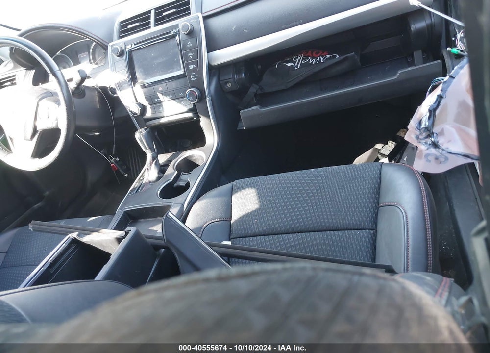2015 TOYOTA CAMRY SE VIN: 4T1BF1FK8FU080926