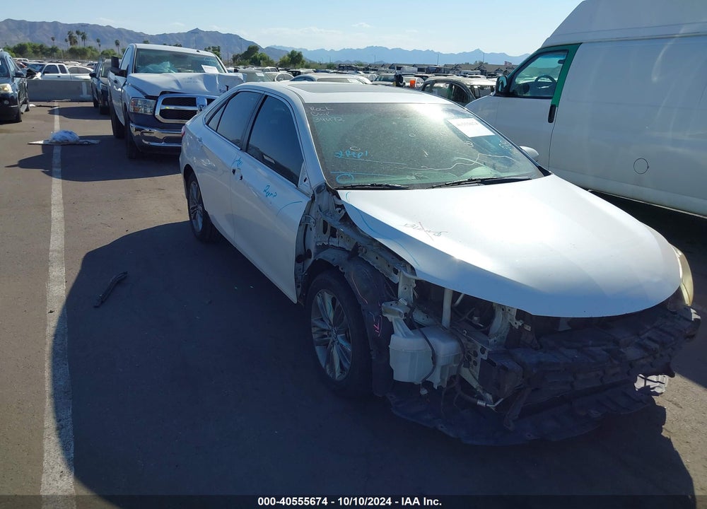 2015 TOYOTA CAMRY SE VIN: 4T1BF1FK8FU080926