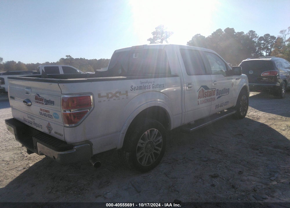 2012 FORD F-150 LARIAT VIN: 1FTFW1EF0CFA70627