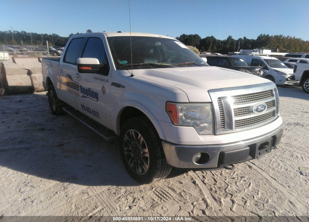 2012 FORD F-150 LARIAT VIN: 1FTFW1EF0CFA70627