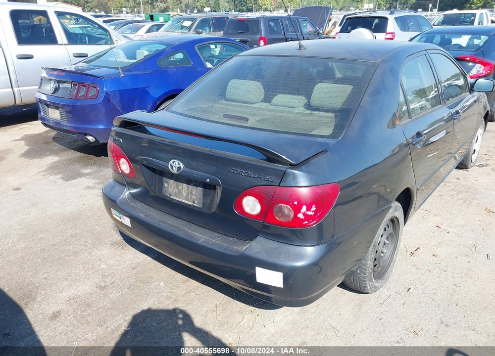 2005 TOYOTA COROLLA CE VIN: 2T1BR32E55C327242