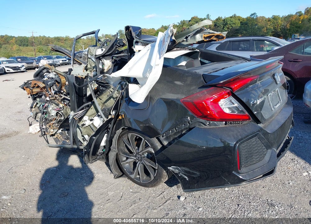 2018 HONDA CIVIC SI VIN: 2HGFC1E51JH706064