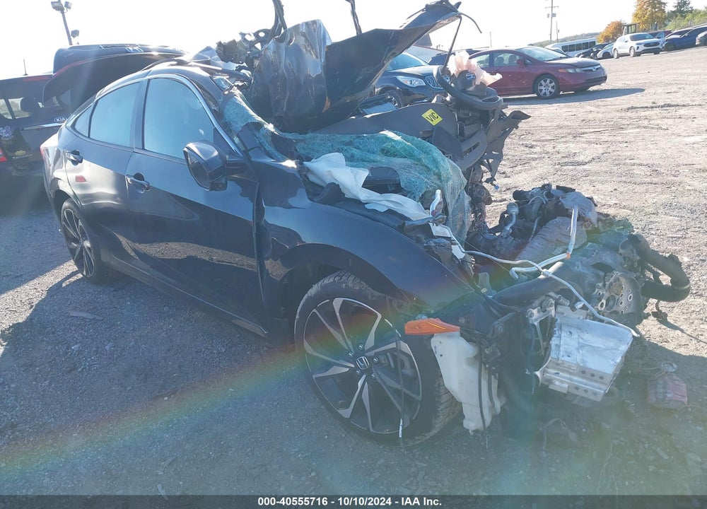 2018 HONDA CIVIC SI VIN: 2HGFC1E51JH706064