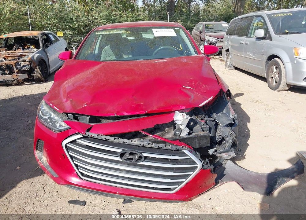 2017 HYUNDAI ELANTRA SE VIN: KMHD84LF0HU401274