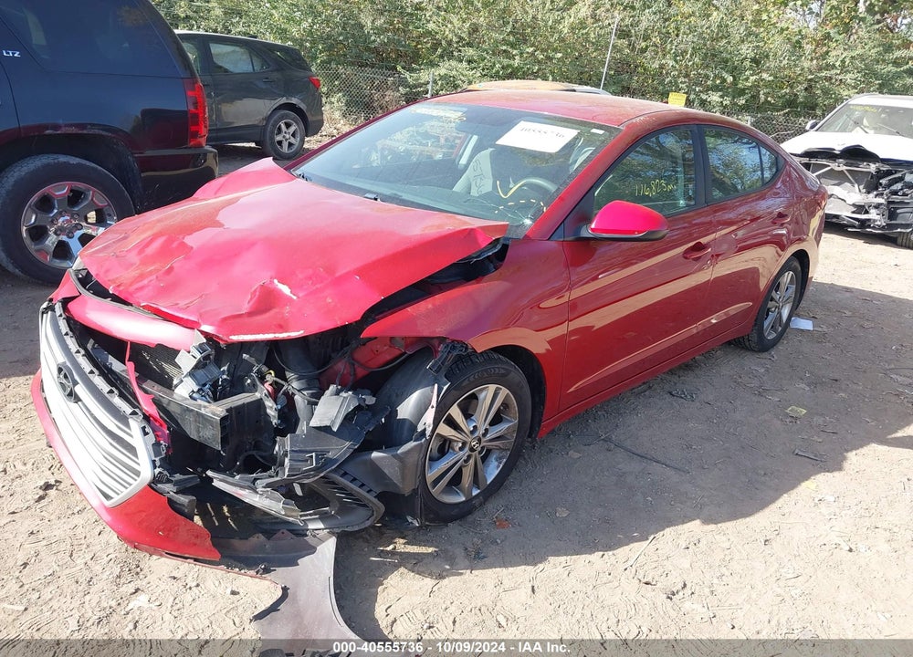 2017 HYUNDAI ELANTRA SE VIN: KMHD84LF0HU401274