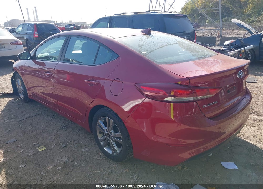 2017 HYUNDAI ELANTRA SE VIN: KMHD84LF0HU401274